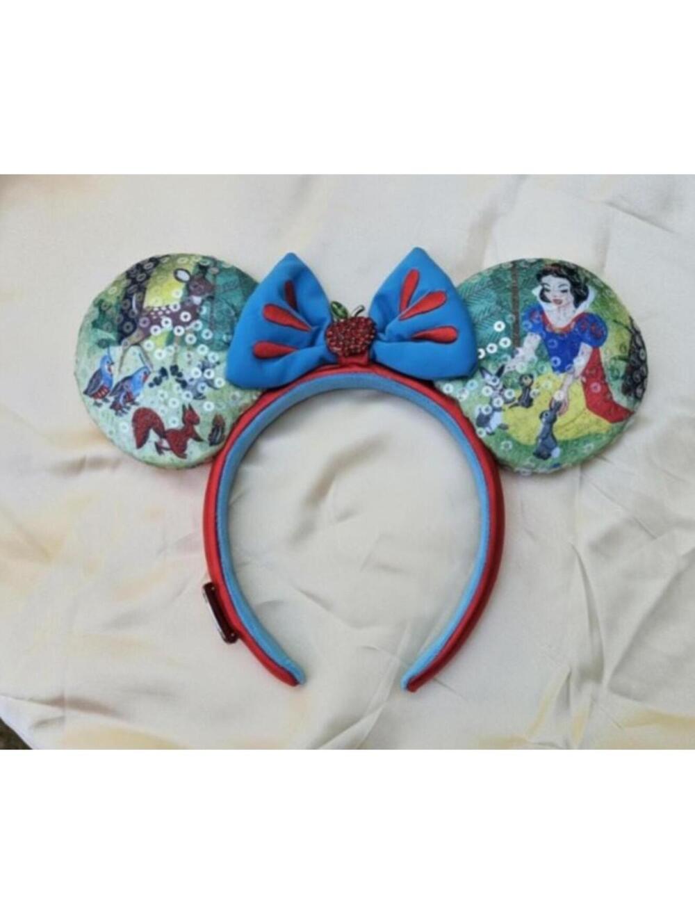 Snow White and friends Bow Minnie Ears Mickey Mouse Headband